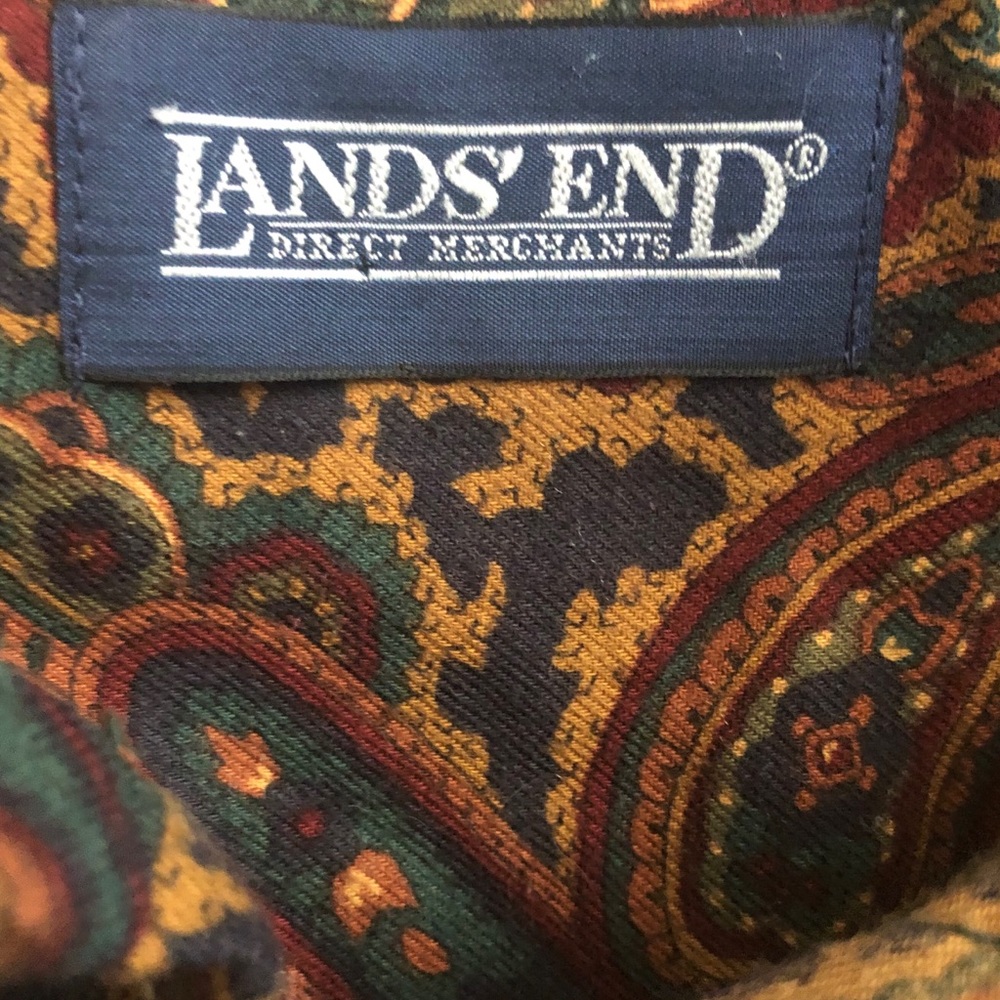 Lands End Button Down - image 2